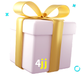 Receba seus bônus de boas-vindas no 4jj