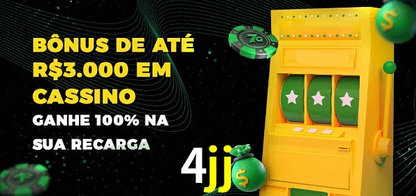 4jj melhor bônus de depósito